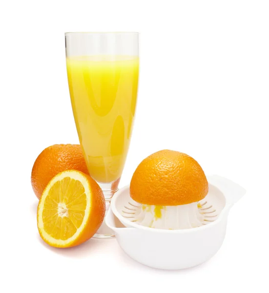 Апельсиновый сок приготовления фруктов питание здоровое питание — стоковое фото