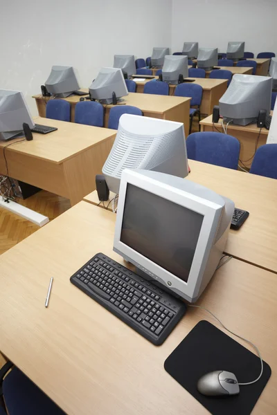 Υπολογιστή στην τάξη 1 — Φωτογραφία Αρχείου