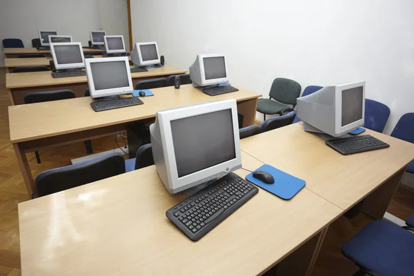 Υπολογιστή στην τάξη 1 — Φωτογραφία Αρχείου