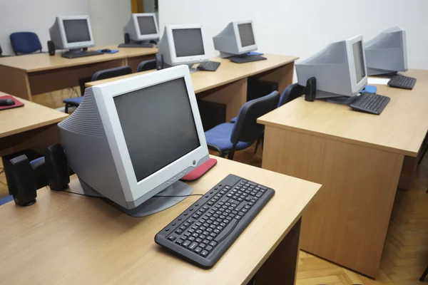 Компьютерный класс 1 — стоковое фото