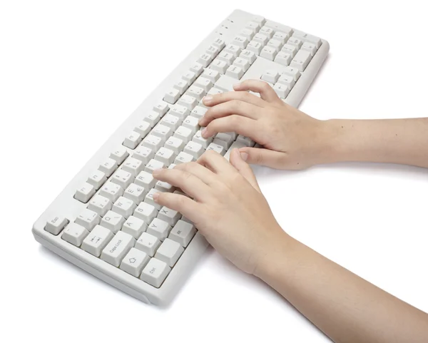 Klavye bilgisayar dijital teknoloji — Stok fotoğraf