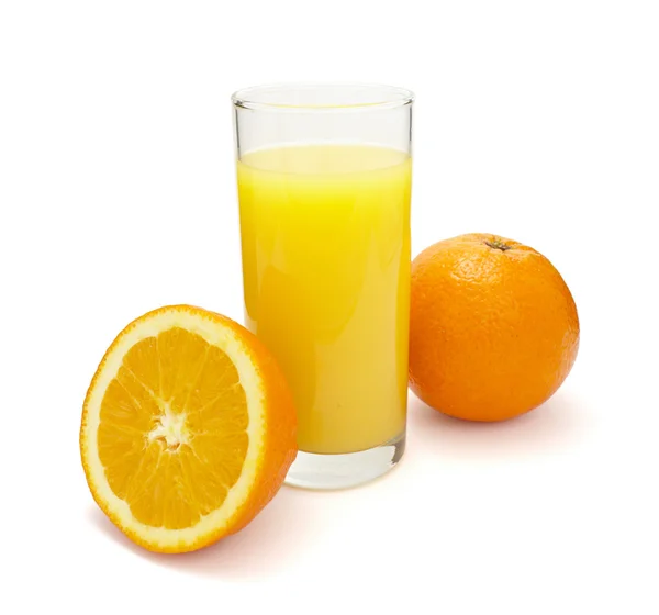Jus d'orange voorbereiding vruchten voedsel dieet gezond eten Stockafbeelding