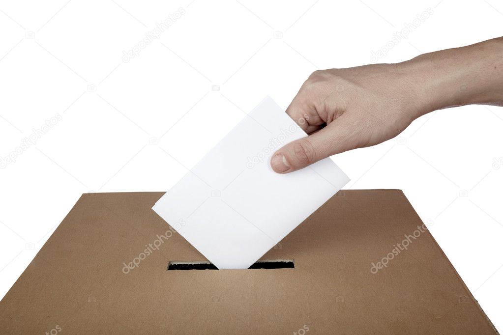 Ballot voting vote box politics choice election