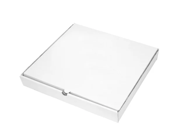 Confezione scatola cartone pizza cibo — Foto Stock