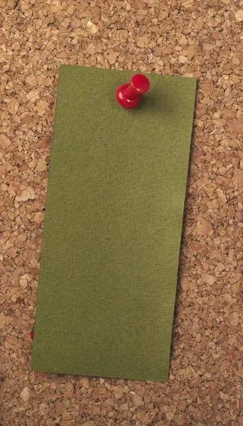 Kahverengi eski kağıt Not arka planı mantar pano — Stok fotoğraf