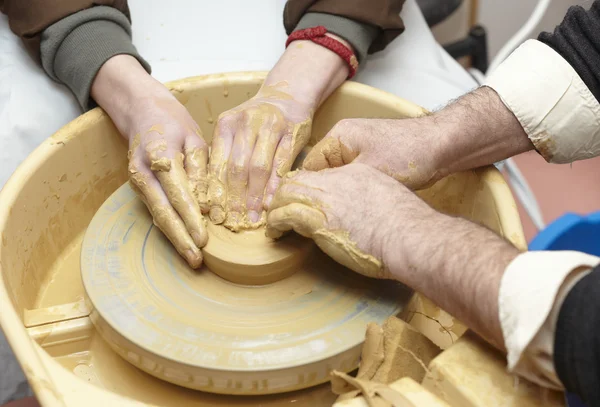 Pottery handmade art and craft — Stock Photo, Image