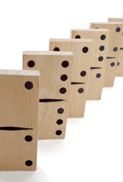 Jogo de Domino — Fotografia de Stock