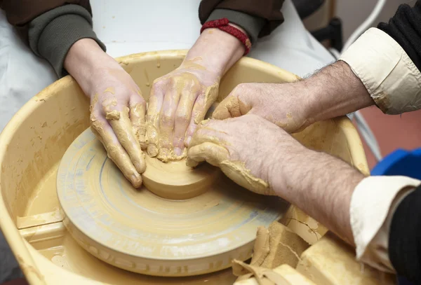 Ceramika ręcznie sztuka i rzemiosło — Zdjęcie stockowe
