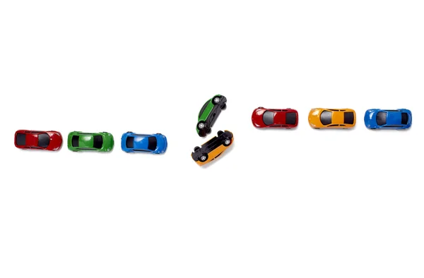 玩具汽车交通运输业 — 图库照片