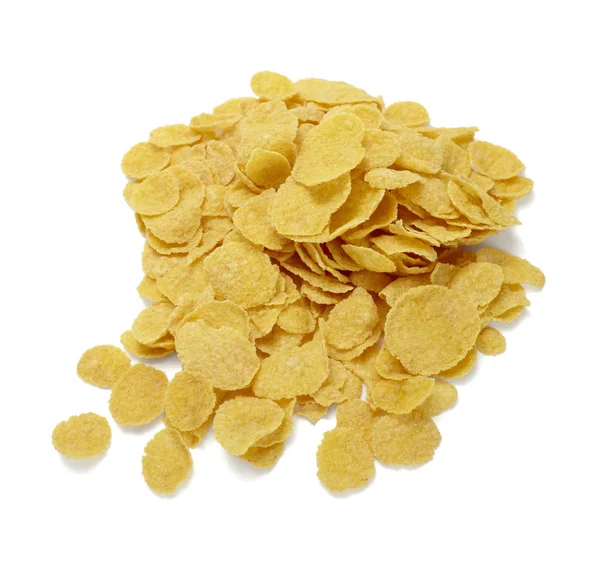 Fiocchi di mais cereali muesli alimentari — Foto Stock