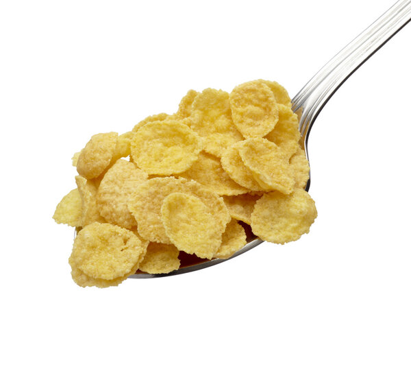 Corn flakes cereals muesli food