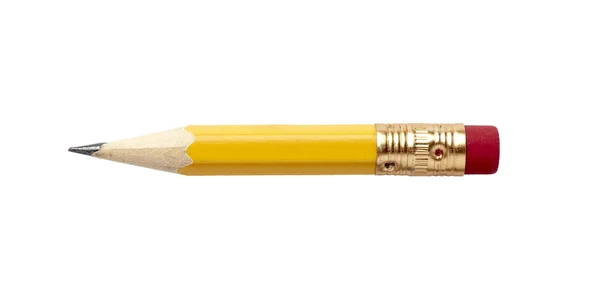 Gebrauchte kaputte Bleistift Ausbildung Geschäft — Stockfoto