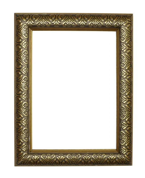 Frame golden grunge antique — Stock Photo, Image