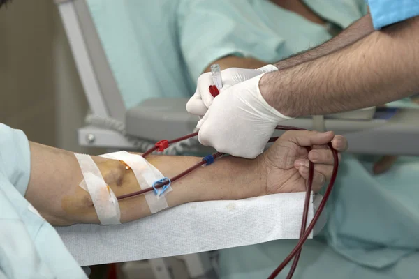 Medicina sanitaria per dialisi rene — Foto Stock