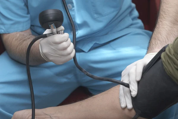 Labor Blutdrucktest Gesundheit Medizin — Stockfoto