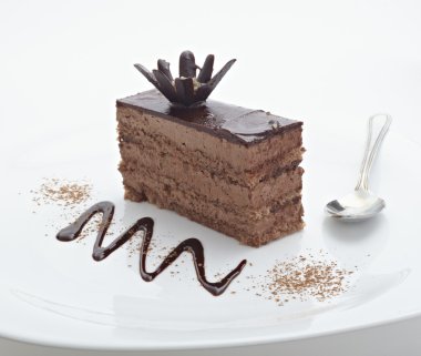Chocolate cake food sweet clipart