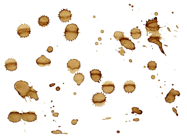 Coffee stains group food beverage drink — Stock Photo, Image