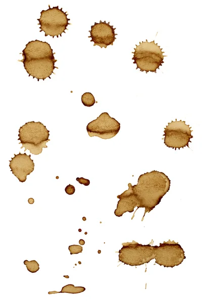Coffee stains group food beverage drink — Stock Photo, Image
