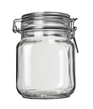 Glass jar kitchen dish clipart