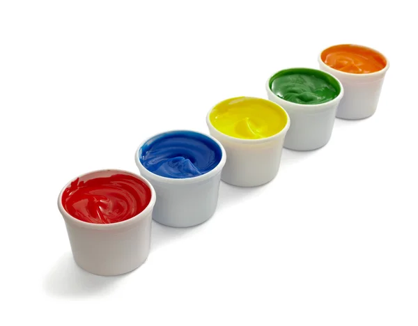 Artist color palette paint — Stock Photo, Image