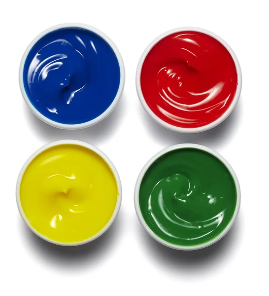 Artist color palette paint — Stock Photo, Image