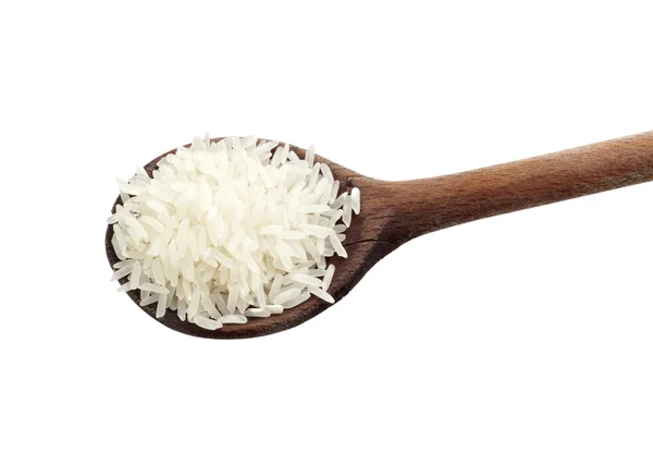 Alimento de cereais de arroz branco vegetal vegetariano — Fotografia de Stock