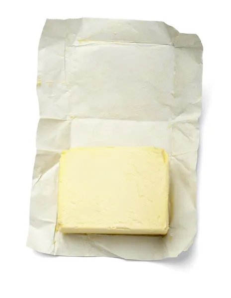 Mantequilla margarina alimentos colesterol leche láctea — Foto de Stock
