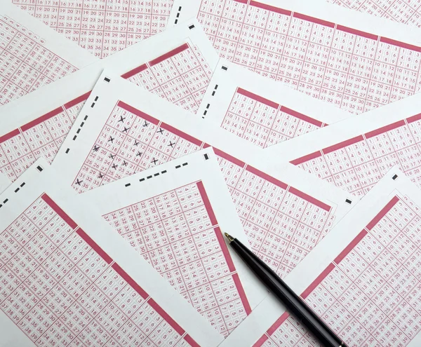 Lotto loterie štěstí sázku hazard — Stock fotografie