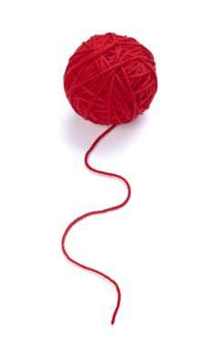 Wool knitting needlecraft clipart