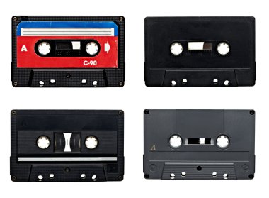 Audio tape sound music old grunge clipart