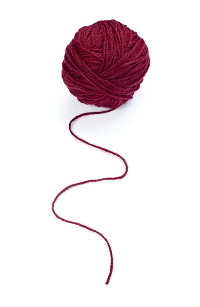 Wool knitting needlecraft — Stock Photo, Image