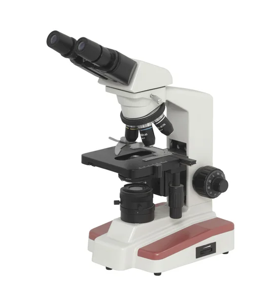 Microscopio Ampliar Medicina Laboratorio de Salud — Foto de Stock