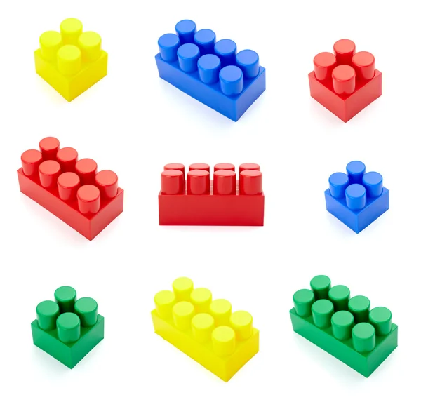 Juguete lego bloque construcción educación infancia — Foto de Stock