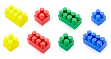 Toy lego block construction education childhood clipart