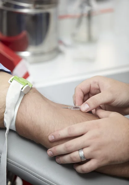 Laboratoře krevní test extrakce lékařská zdravotní péče — Stock fotografie