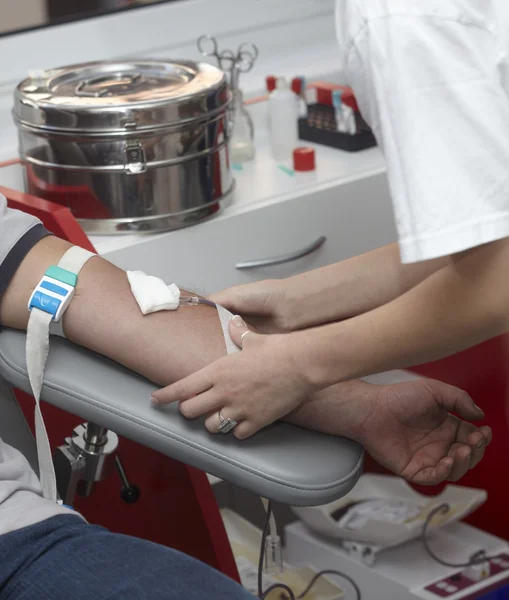 Lab bloedonderzoek extractie geneeskunde gezondheidszorg — Stockfoto