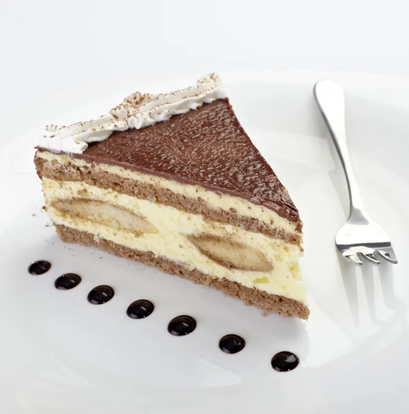 Ciasto czekoladowe słodkości — Zdjęcie stockowe