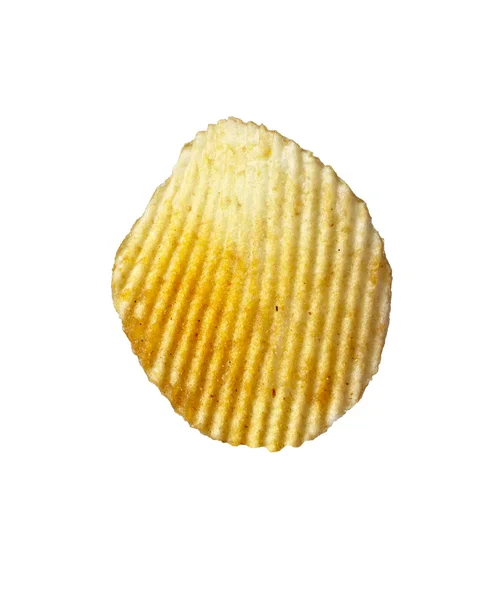 Kartoffelchips Junkfood gesalzen — Stockfoto