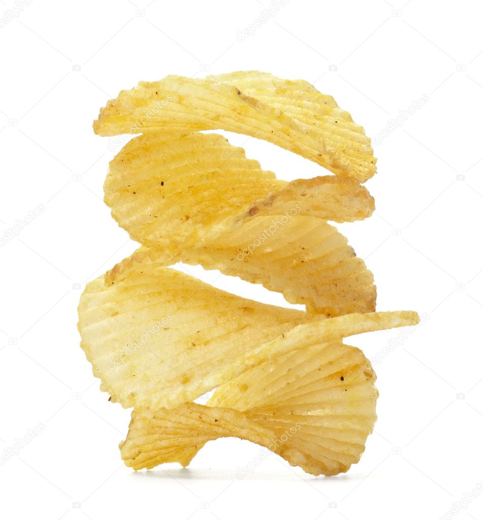 Potato chips junk salted food