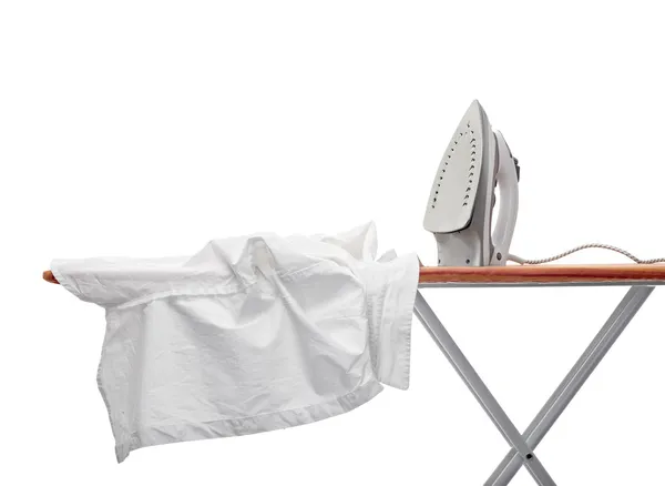 stock image Ironing clothes housework equipment