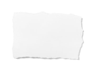 White paper ripped message background clipart