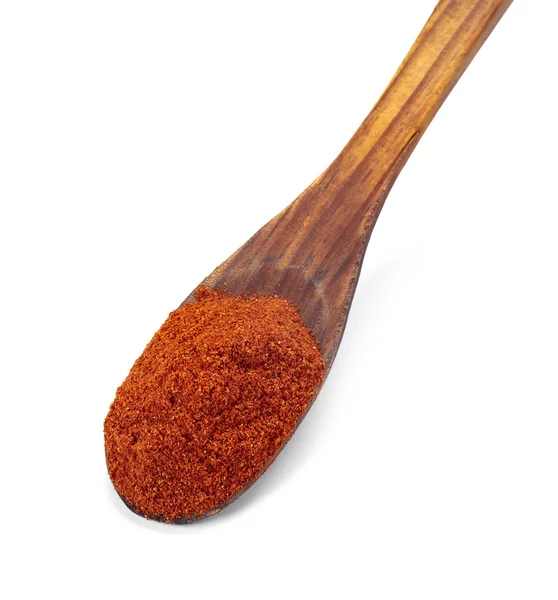 Piment rouge poudre d'épice chili — Photo