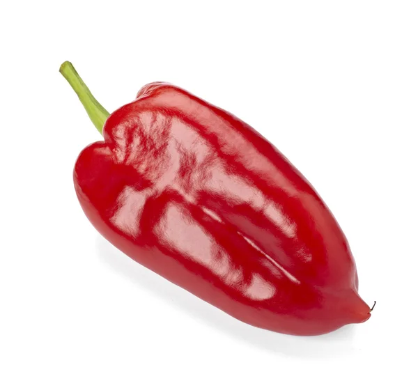 Červené papriky zeleninové jídlo — Stock fotografie