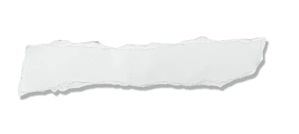 White paper ripped message background — Stock Photo, Image