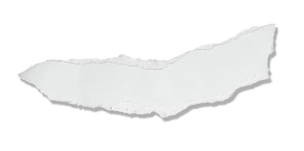 White paper ripped message background — Zdjęcie stockowe