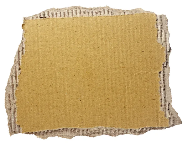 Зрізана паперова нота з картону — стокове фото