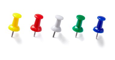 Push pin thumbtack tool office business clipart