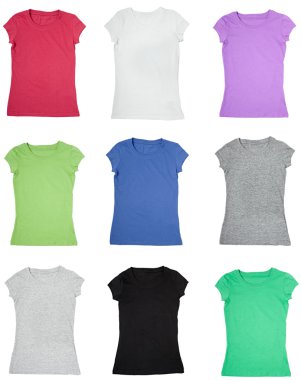 T shirt clothing template dress wear clipart