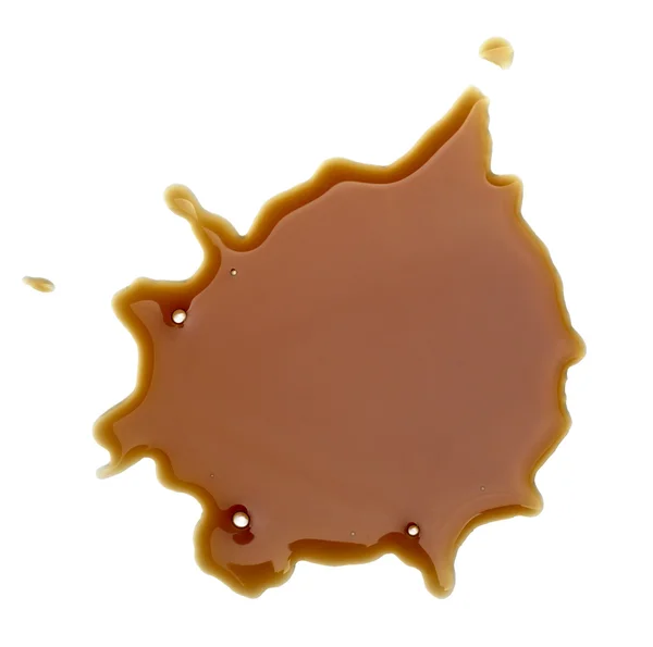 Koffie drinken drank spatten vlek vuile — Stockfoto