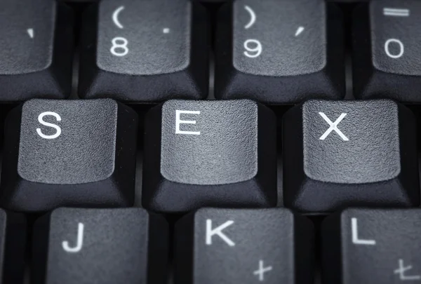 stock image Keyboard computer letter word web techniology